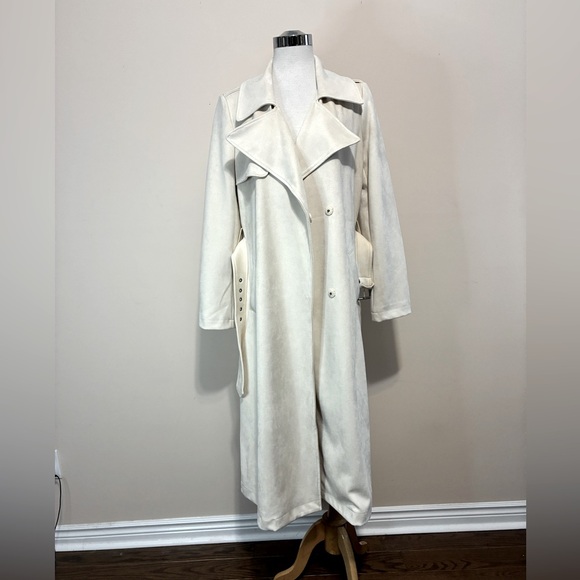 Guess Women’s Belted Microfibre Trench Coat - Picture 5 of 8